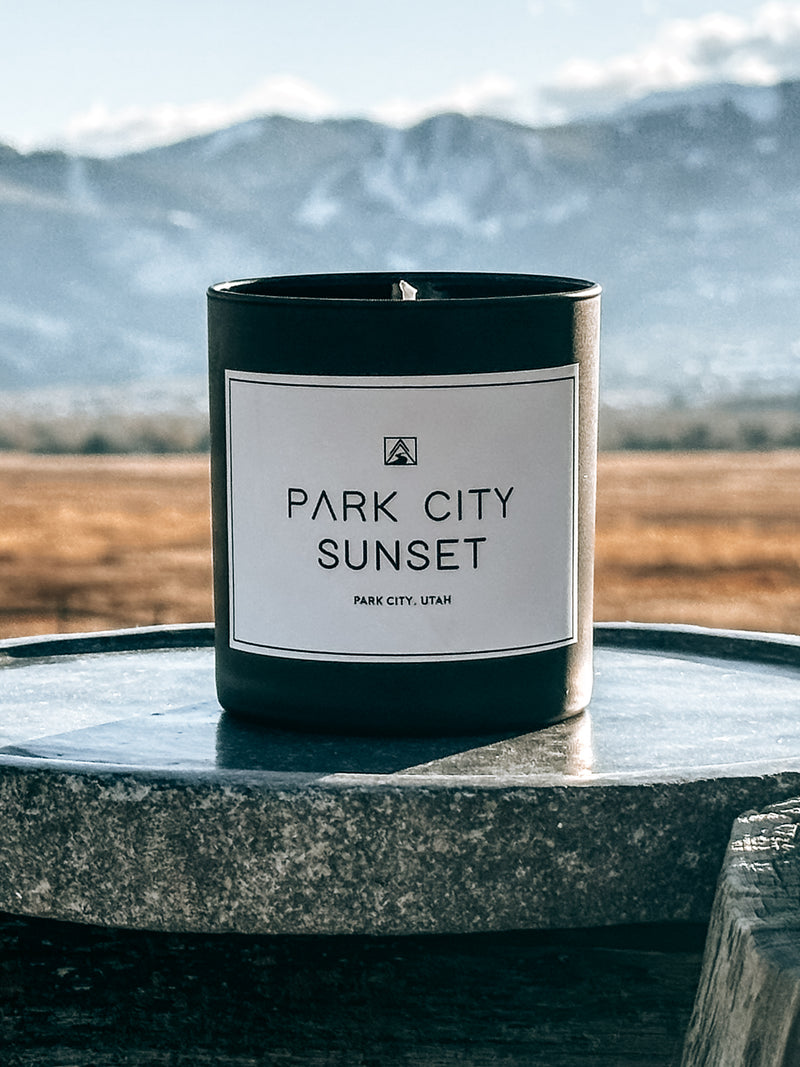 Park City Sunset Candle