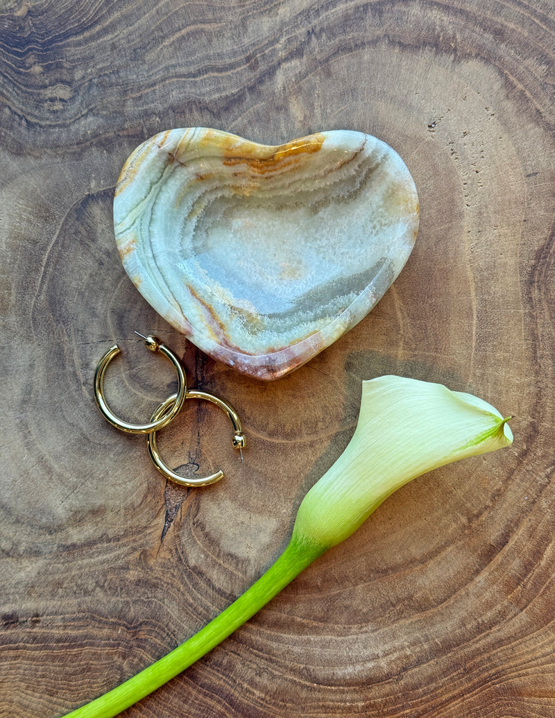 Onyx Heart Trinket Dish