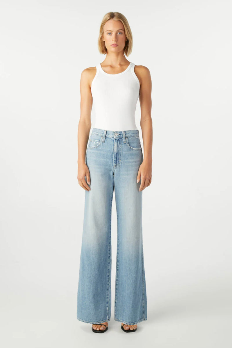 AMO wide leg high-rise