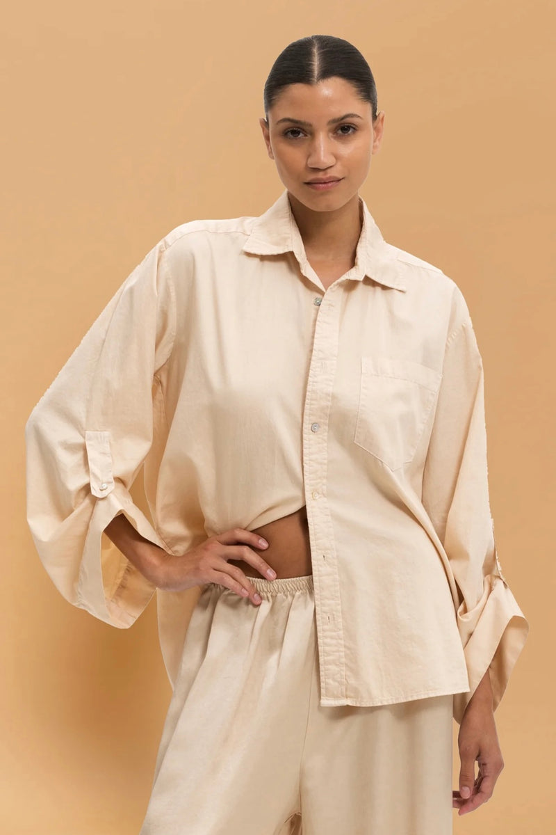Cleo Cuffed Blouse
