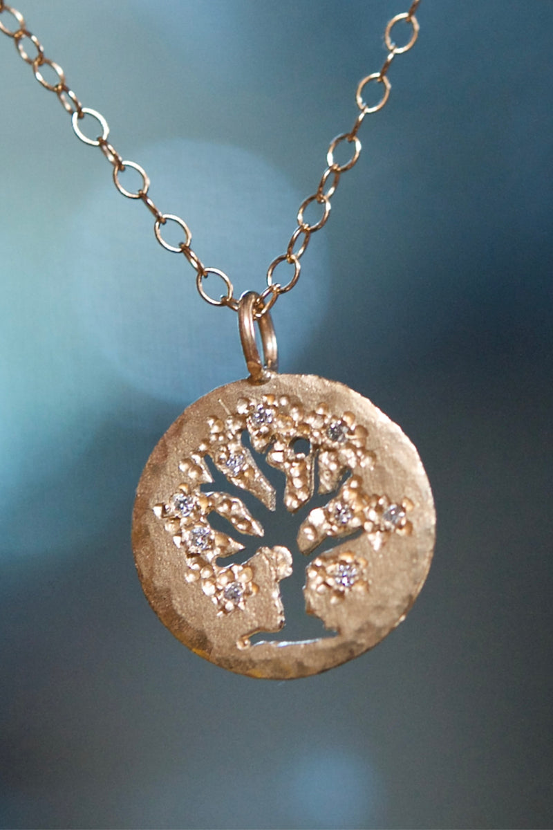 Family Tree of Life Diamond Necklace