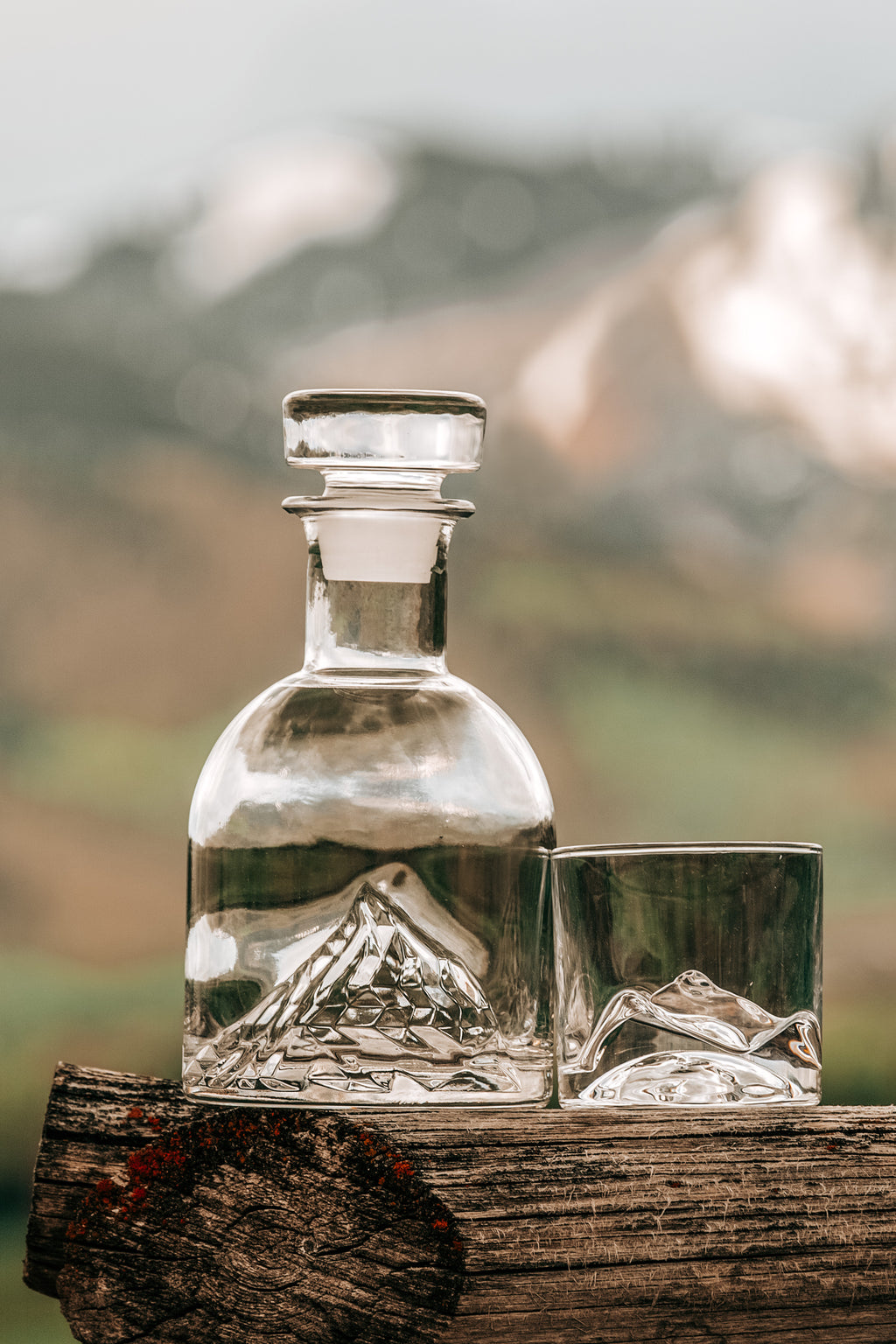 Mountain Peak Decanter